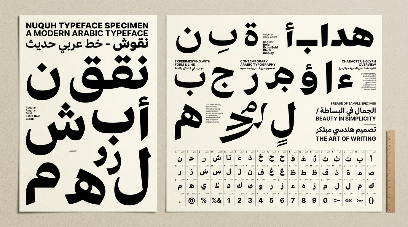 عائلة خطوط عربية حديثة
